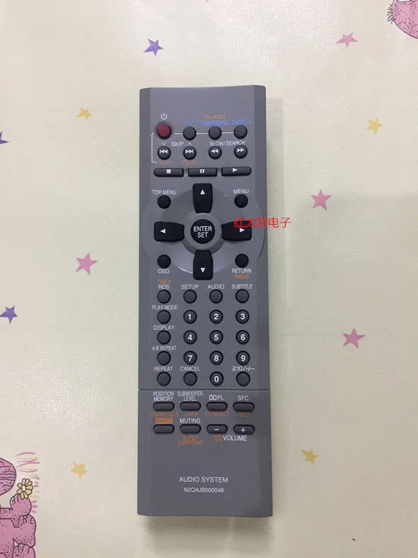 

New Remote Control N2QAJB000048 For Panasonic SF-DT300E-S SA-DP1 SC-DP1 SA-DT100 Home Audio System