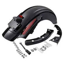CVO Estilo Fender Sistema Red LED Para Harley Estrada Glide Ultra FLTRU 2011-2013 2012 Acessórios Da Motocicleta