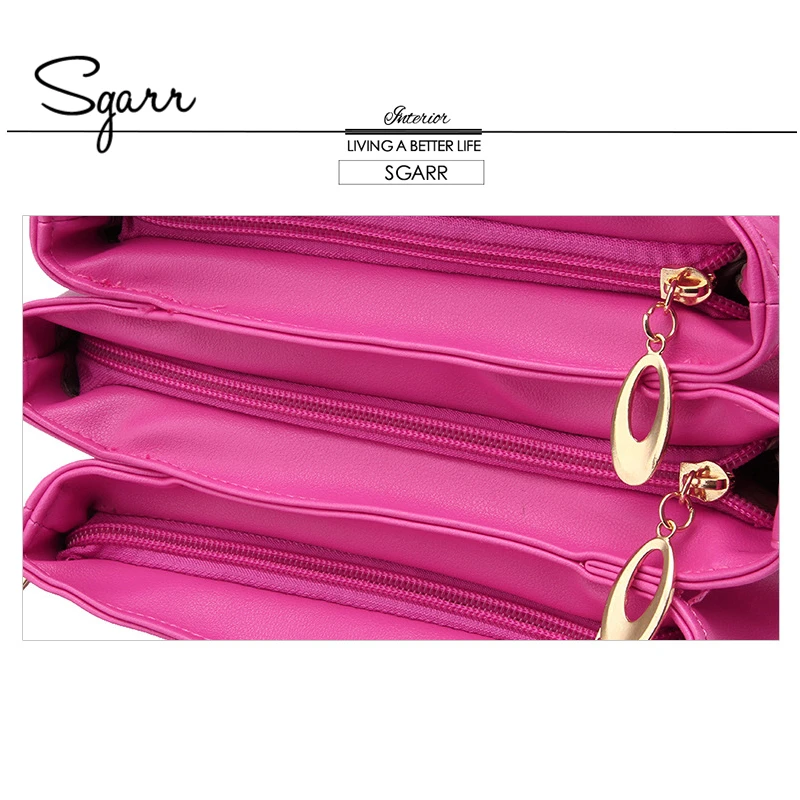 SGARR женская сумка известных брендов из искусственной кожи роскошные женские сумки на плечо Большая вместительная сумка через плечо Женская Повседневная сумка