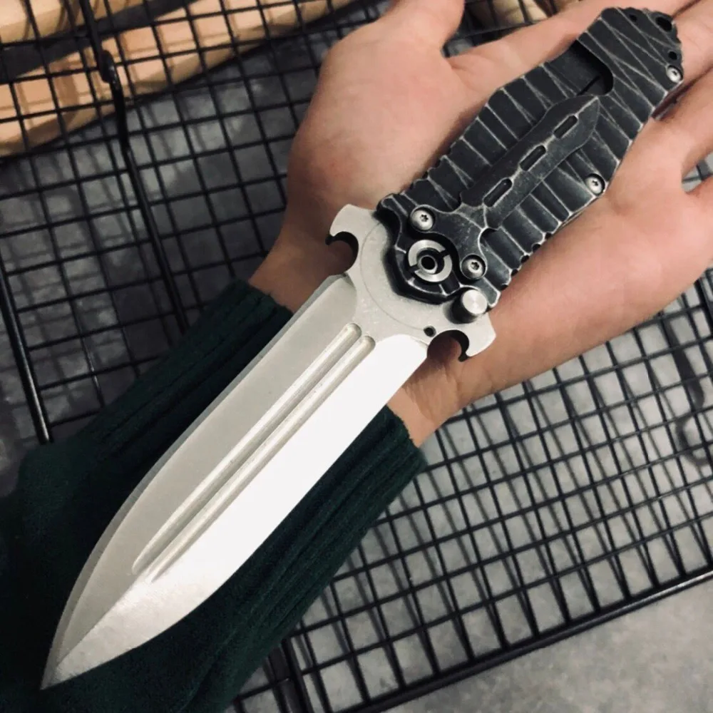 

Pocke Folding blade Knife Collection Knives TACTICAL HUNTING Knife Outdoor Camping Carry Rescue Knife Combat Rambo Gifts for Men