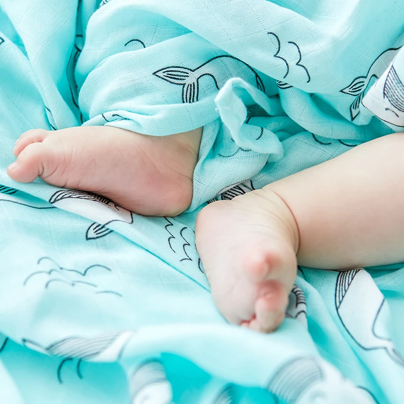 Ant Aden, детское одеяло, бамбук, супер мягкое детское пеленание для новорожденных, милые пеленки, детское банное полотенце, простыня, накидка для коляски