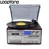 LoopTone 3 Speed Bluetooth Turntable Vinyl LP Record Player Vintage Gramophone Phono CD&Cassette  FM/AM Radio USB Recorder ► Photo 2/6