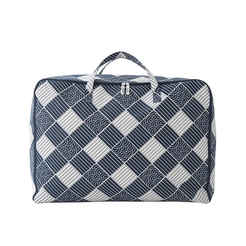 Portable Clothes Storage Bag Foldable Large Capacity Wardrobe Closet Organizer Pillow Quilt Blanket Bedding Pouch Accessories