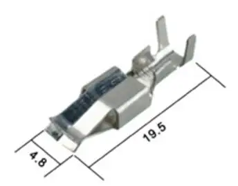 

500/1000 шт./лот обжимные клеммы «Мама» (булавки) Автоматическая электрическая клемма для проводки
