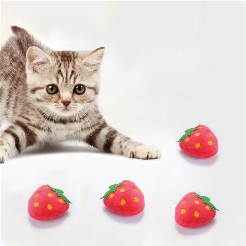 1Pcs Pet Kitten Toy Mini Cute Catnip Toy Creative Strawberry Pineapple Frog Rabbit Fish Shape Pet Interactive Supplies For Cat 1Pcs Pet Kitten Toy Mini Cute Catnip Toy Creative Strawberry Pineapple Frog Rabbit Fish Shape Pet Interactive Supplies For Cat