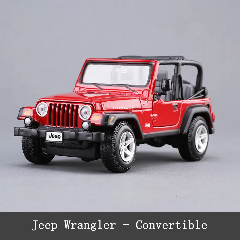Maisto 1:24 Jeep-Wrangler производитель автомобилей авторизованный имитационный сплав модель автомобиля ремесла Коллекция украшений Игрушки Инструменты - Цвет: Jeep - Wrangler