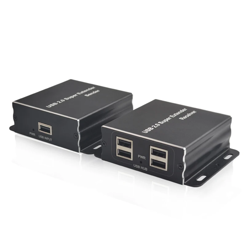 EKL USB extender 100m 4 ports USB extender USB 2.0 HUB extender via