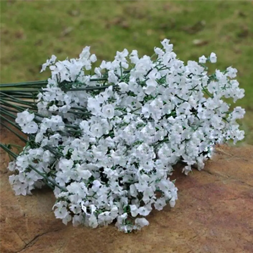 Цветы покрытые небом искусственные Искусственные Шелковые Babybreath цветочные