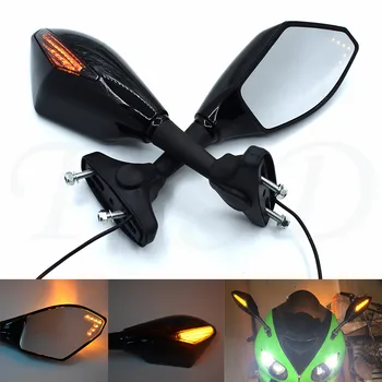 

Motorcycle LED turn signal indicator rear view mirror side view mirror Retroviseur Clignotants Moto For Ducati 749 S R 749 999