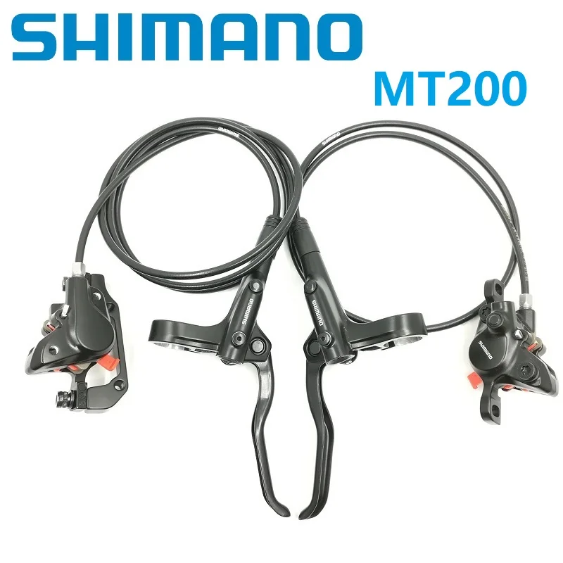 

1 SET SHIMANO BR/BL MT200 FRONT*REAR Brake Set Hydraulic Disc Brake Caliper & Brake Levers With Pads M315 Upgraded Version
