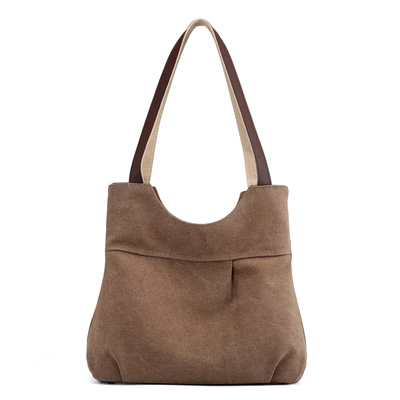 KVKY Холщовая Сумка через плечо, женская сумка, ручные сумки, роскошные брендовые сумки для женщин, сумки через плечо, женские сумки