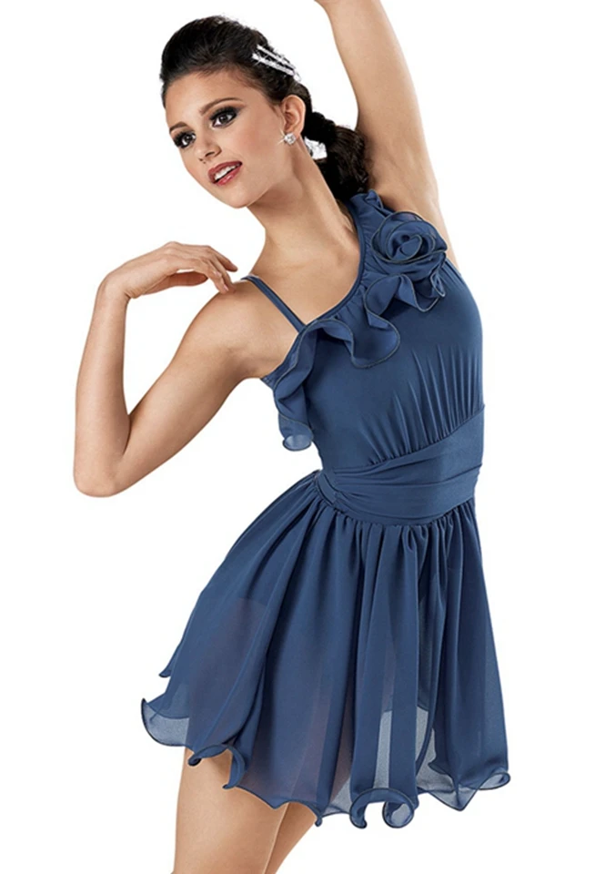 Modern Dance Costume Children Adult Female Performance Costumes Off