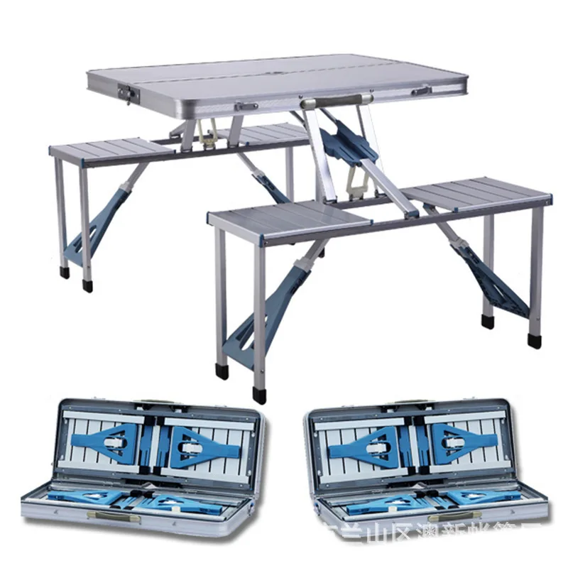 

Barbecue Aluminium Alloy Fold One Table Outdoors Table Portable Lin Tai Fold Tables And Chairs RU