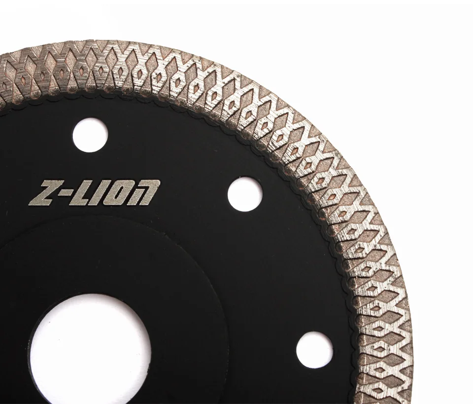 Z-LION 105/115/125 мм алмазный пильный диск для плитки Керамика Гранит Мрамор волна Стиль алмазный отрезной диск агрессивной циркулярная пила