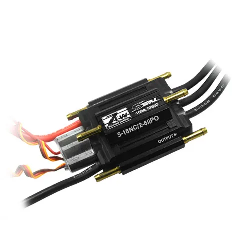 ZTW SEAL 160A SBEC 8A brushless ESC Great performance for RC boat With forward and reverse two-way
