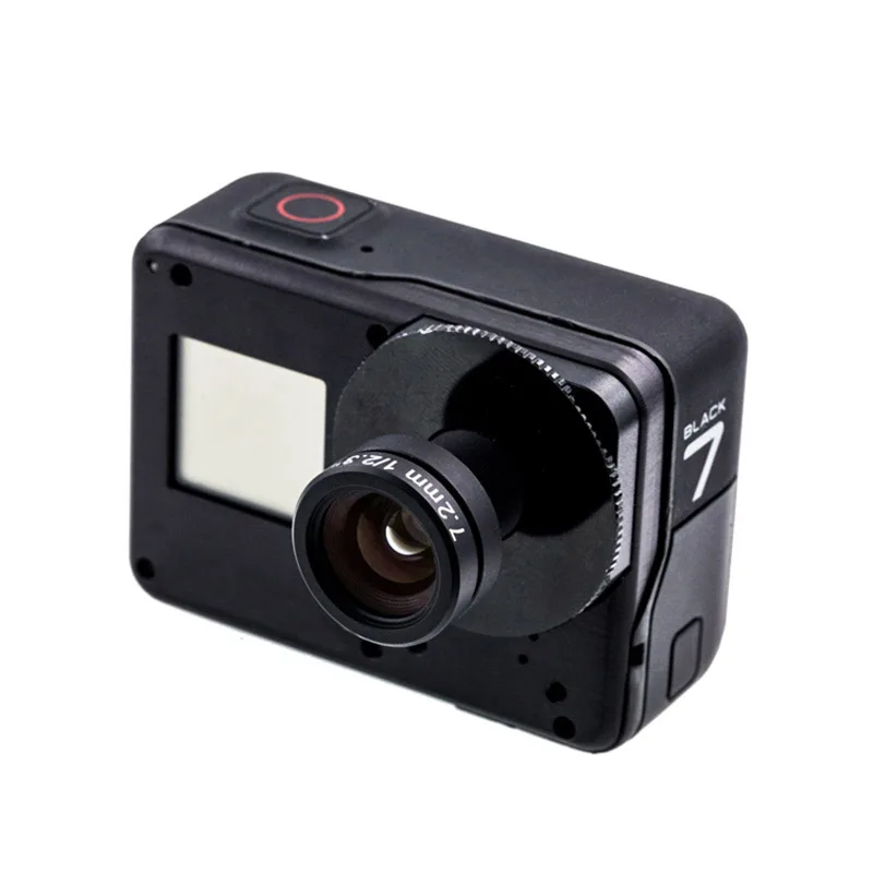 Ribcage Модифицированная GoPro Hero 7 черная (s крепление) Экшн камера может быть линзы под
