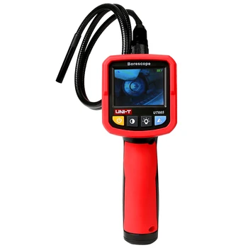 

UT665 Industrial Borescope Professional Endoscope Vehicle Maintenance Inspection Pipeline Detector with Waterproof Snake Camera