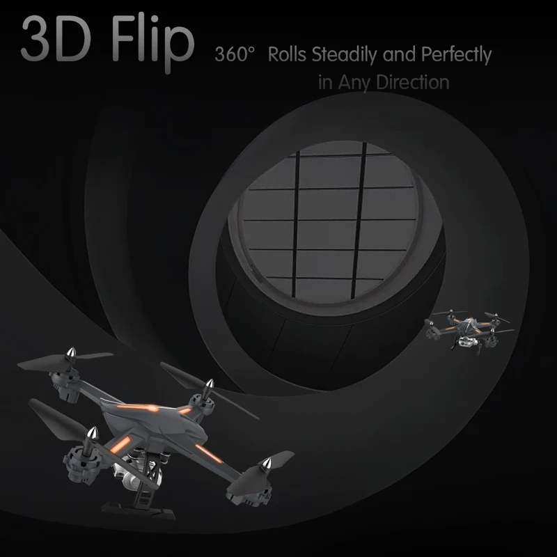 Gobal Drone Wifi FPV Drone With Camera HD Wide Angle 1080P Quadrocopter High Hold RC Dron Easy Remote Control Toys for Children