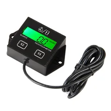 Водостойкая подсветка батареи Замена Tach Hour Meter RPM метр для газового двигателя UTV Мотоцикл ATV jet boat морская бензопила 011L