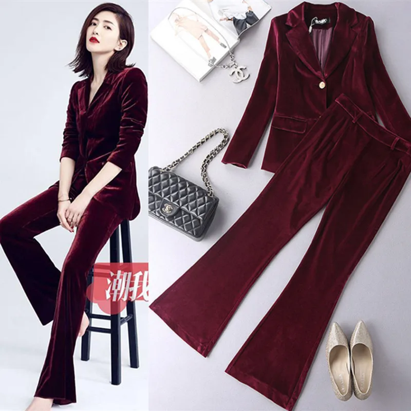 gold formal pants