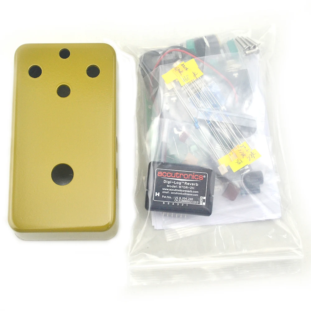 DIY Digital Reverb Effect Pedal kit With BELTON DigiLog Reverb BTDR2H