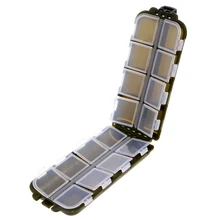 16 коробка рыбака с отсеками чехол для хранения ловли рыбы приманки ложка крючок Приманка Снасть