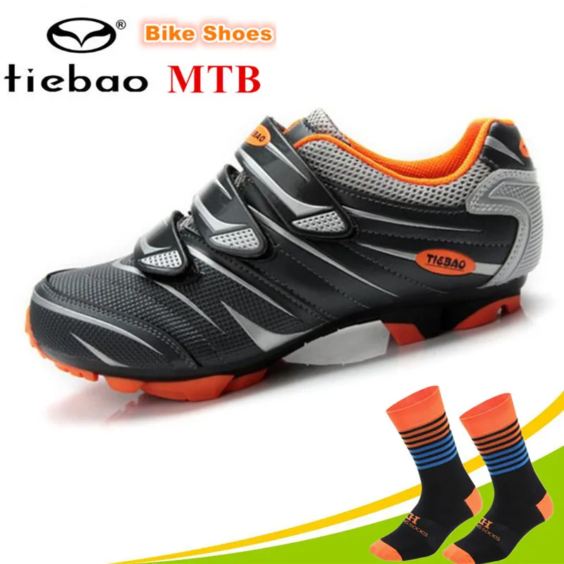 

TIEBAO Cycling Shoes sapatilha ciclismo mtb men Mountain Bike Outdoor zapatillas hombre deportiva Self-Locking Athletic Shoes