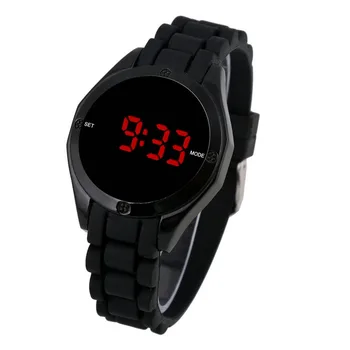 

2017 New Red LED Watch Sports Watches Military Watches Digital LCD Watch Relogio Masculino Men Wristwatches