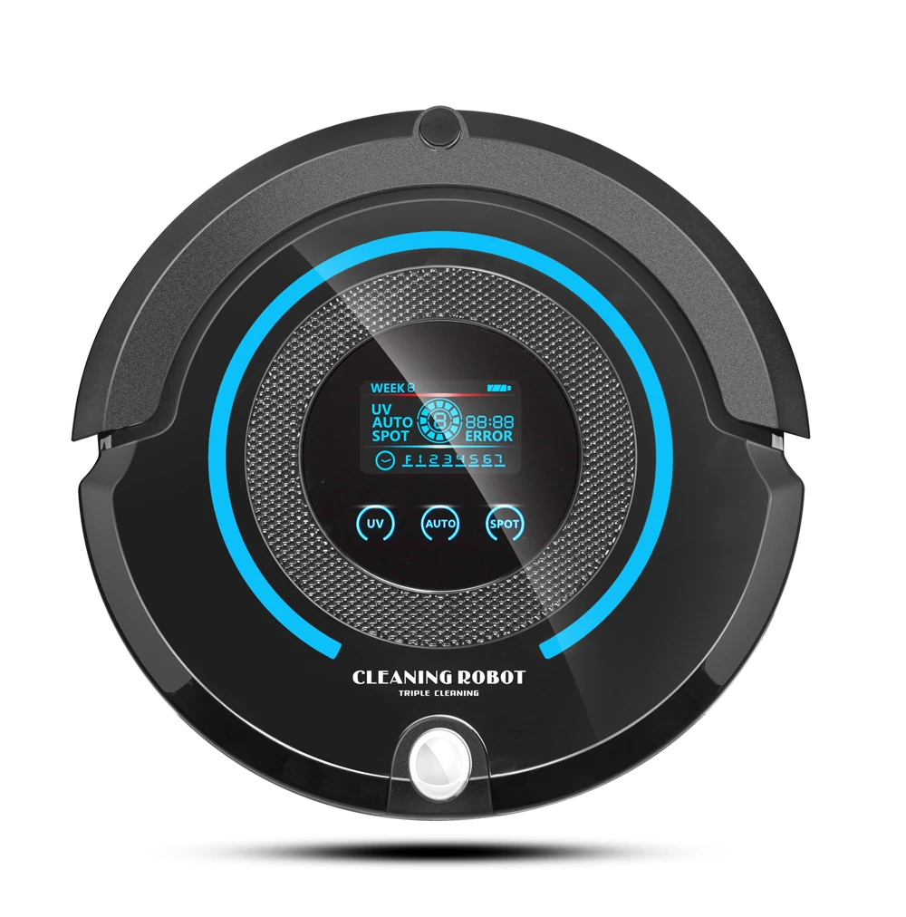 

Used Robot Vacuum Cleaner Vacuum Cleaning Robot LIECTROUX A338 Multifuction Vacuum, Sterilize, Double Central Brushes UV Lamp
