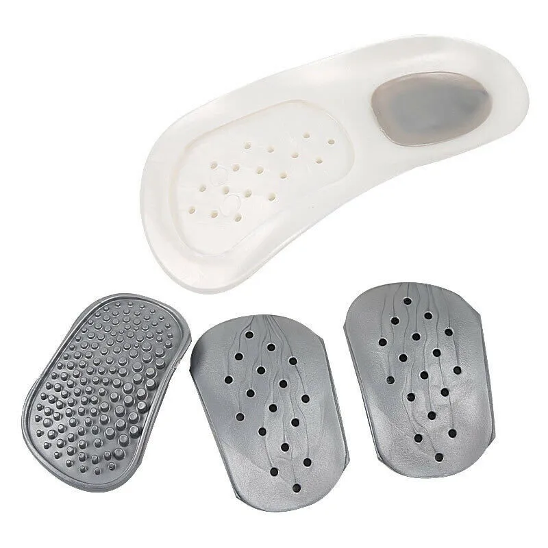 

New Design Unique Gel Insoles Platinum Foot Orthotics Walk Platinum Orthotics- Size G (W 6-11.5/M 7- 10.5)