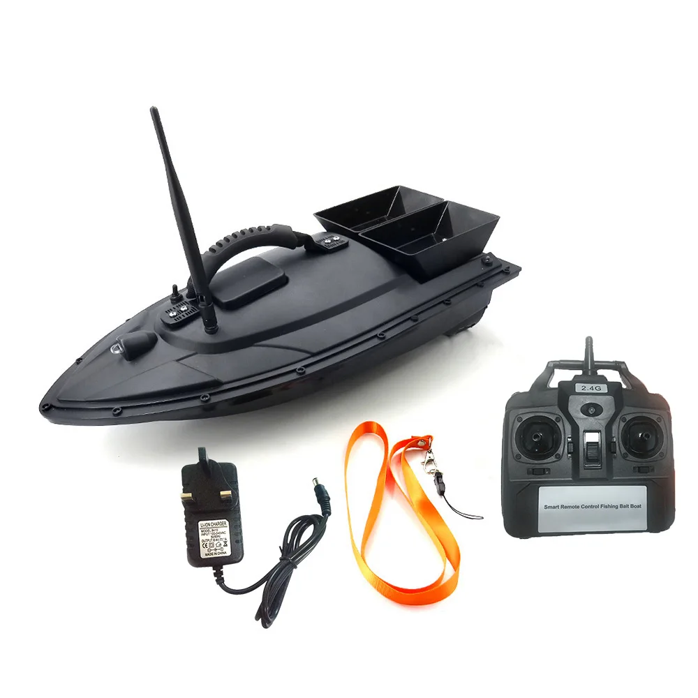 400M Remote Control Intelligent Fish Boat Fish Finder 2pcs Tanks With