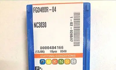 

2PCS NEW KOR+ FMM400R-04 NC3030 Carbide Inserts 10PCS/Box