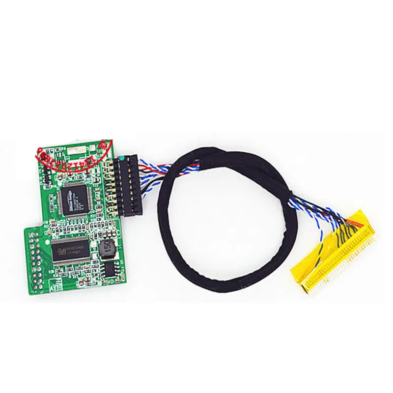 Плата адаптера преобразования сигнала LM171W02 TT A1 TMDS в LVDS плата с кабелем