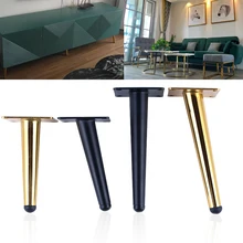 4 шт мебельные ножки для стола из нержавеющей стали, ножки для телевизора, ножки для дивана, фурнитура для шкафа, ножки для конуса с крепежными винтами