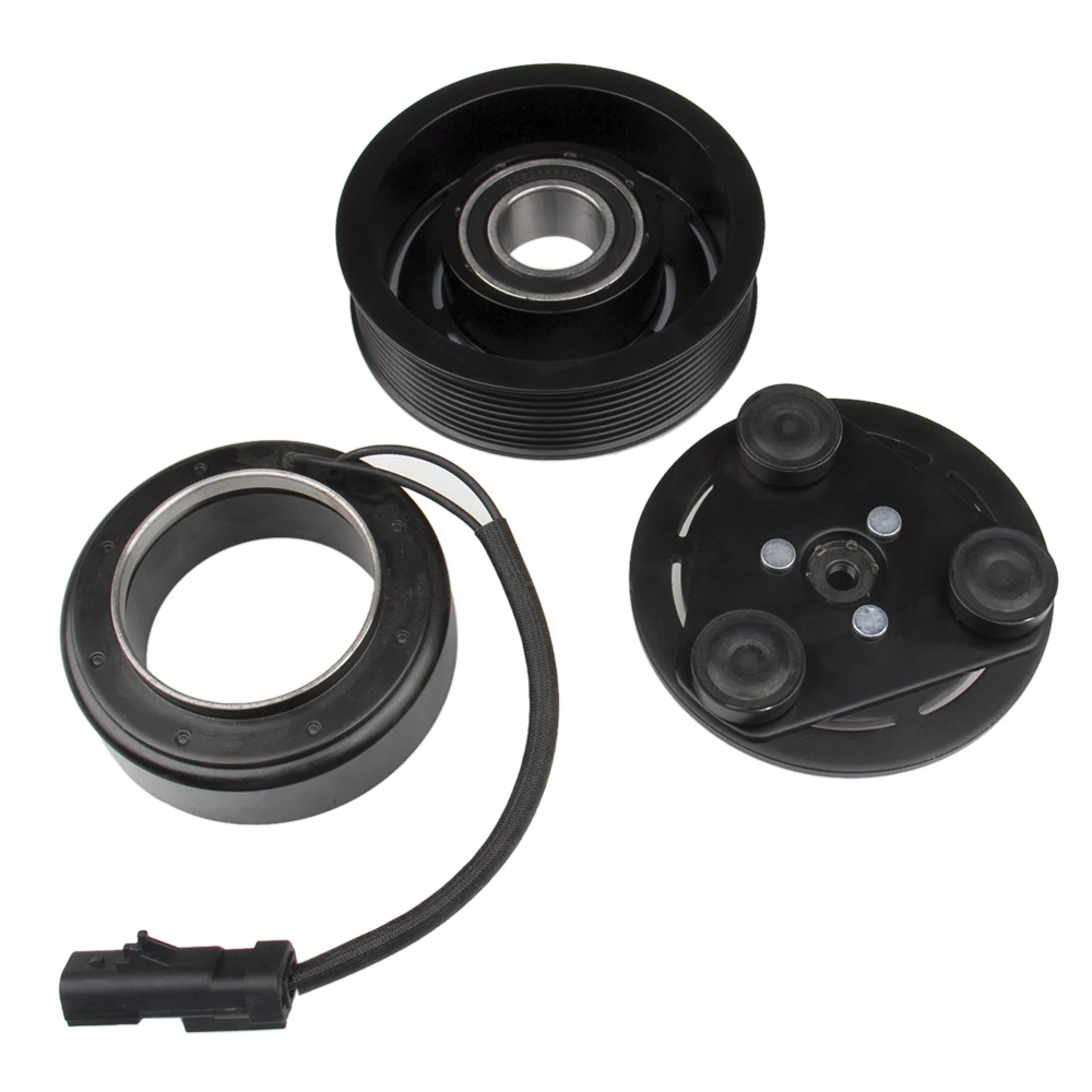 AC Clutch Assembly Fits 2006-2009 Dodge Ram Diesel L6 5.9L 6.7L