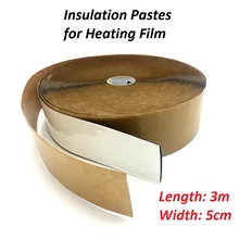 3 метра углеродное Напольное отопление пленка изоляция Daub водостойкие изоляционные пасты