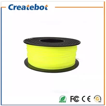 3D Printer material Fluo-Yellow ABS filament Plastic ABS Filament 1.75mm 3mm 1KG 3D Printer Parts Filament