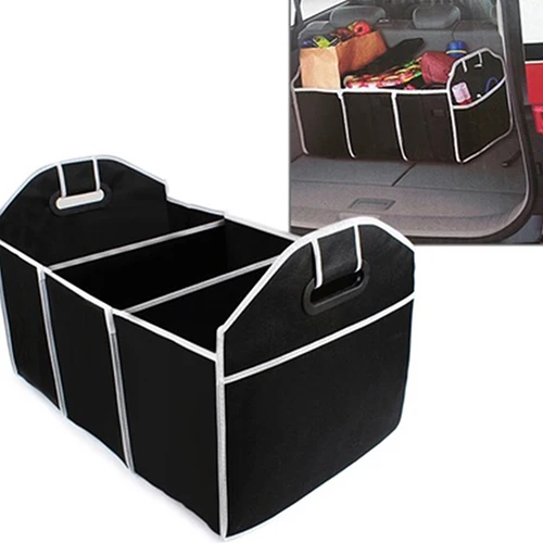 

New Trendy Car Trunk Collapsible Storage Box Car Interior Accessories Container Organizer