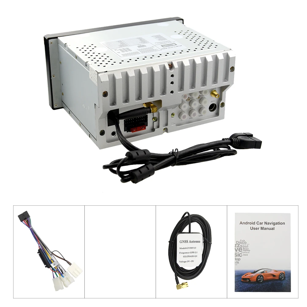 Top EKIY Android 8.1 Car DVD Player GPS Radio for Toyota Corolla E120 BYD F3 Head Unit 2din Car Multimedia Stereo Audio Music System 5