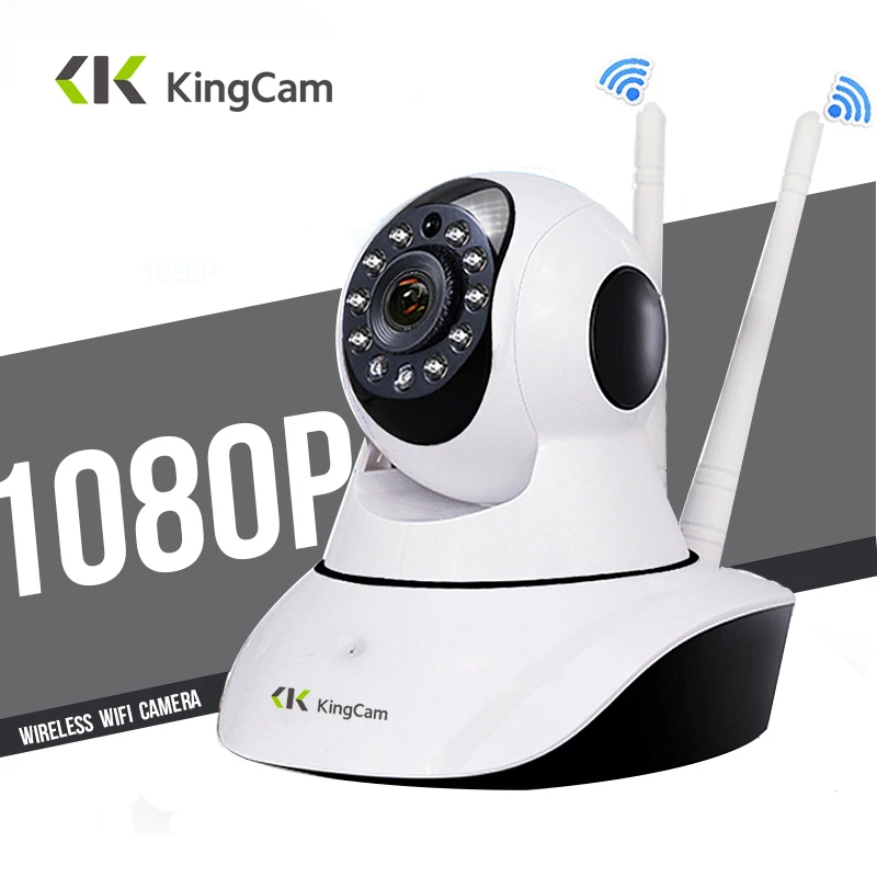 

Kingcam 1080P IP Camera Wireless Home Security IP Camera Surveillance Camera Wifi Night Vision CCTV Camera Baby Monitor wifi Cam