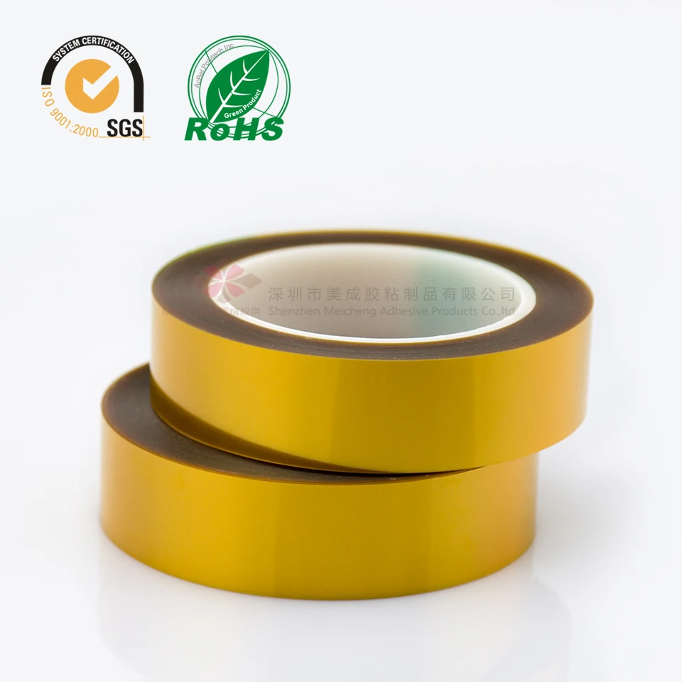 

5-25mm * 20 Meters 0.1mm Thick Double Sides Sticky Tape High Temperature Withstand Polyimide Film for PCB SMT Motor transformer
