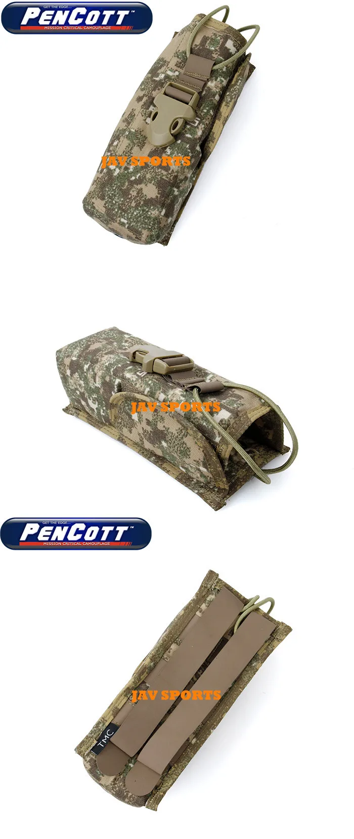 TMC PRC148 чехол для рации мягкий MOLLE военный чехол для рации PenCott Badlands(SKU12050680