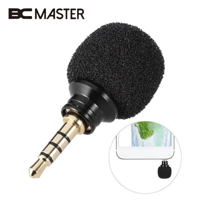 Портативный мини микрофон BCMaster штекер 3 5 мм mikrofon всенаправленный для мобильного