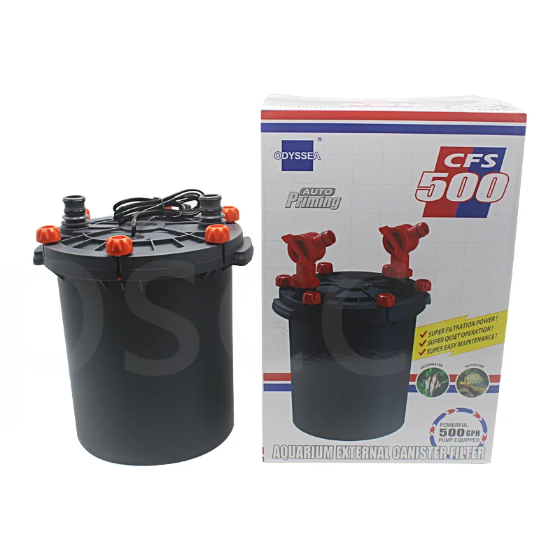 ODYSSEA CFS500 CFS700 Aquarium External Canister Filter Tropical