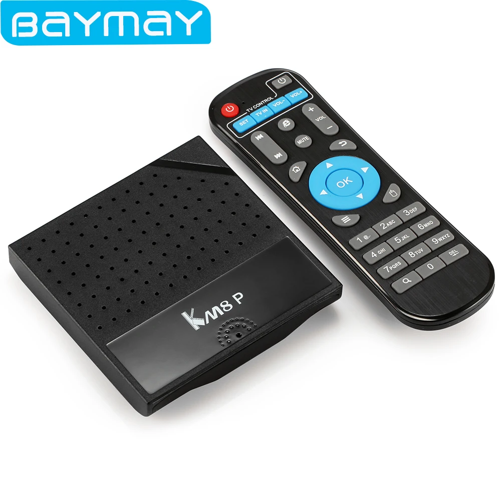 

Baymay KM8 P Amlogic S912 Octa Core TV Box Android 6.0 Smart Tv Max 2G RAM 16G ROM 2.4GHz WiFi HD 2.0 4K KM8P PK X96 X92 A95X