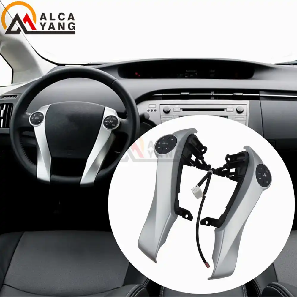 Steering Wheel Switch Controls Rubber For Toyota Prius AliExpress