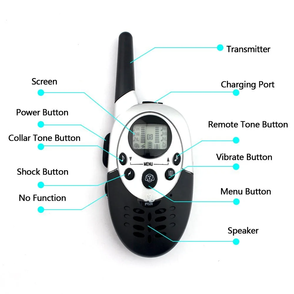 1000M-Waterproof-Rechargeable-LCD-Remote-Pet-Dog-Training-Collar-Electric-Shock-Large-Trainers-Control-Mascotas-vibrador