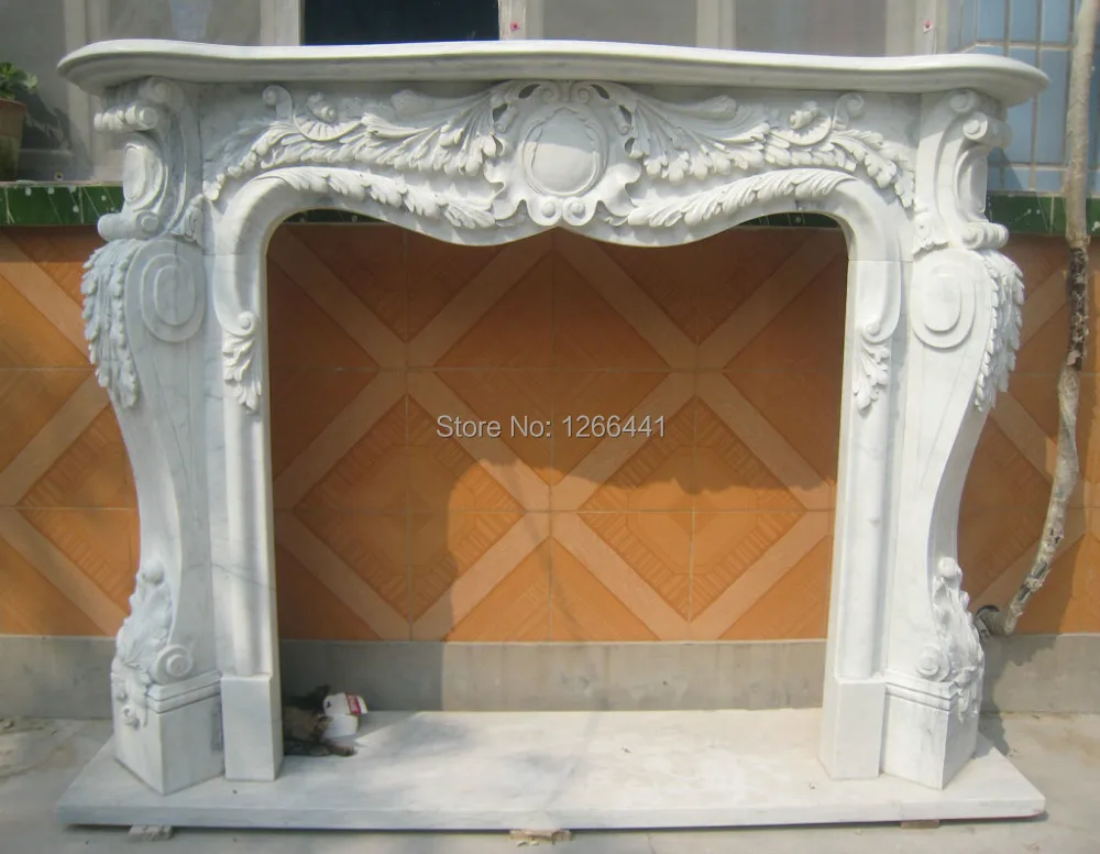 Online Get Cheap Marble Fireplace Mantels -Aliexpress.com marble fireplace mantel surround European Baroco style stone carving - Online Get Cheap Marble Fireplace Mantels -Aliexpress.com