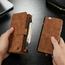 i6 6s Leather Wallet Case For iPhone 6 6S 4.7 Inch Phone Bag Cover For iPhone 6S Plus 5.5″ Stand Card Slot