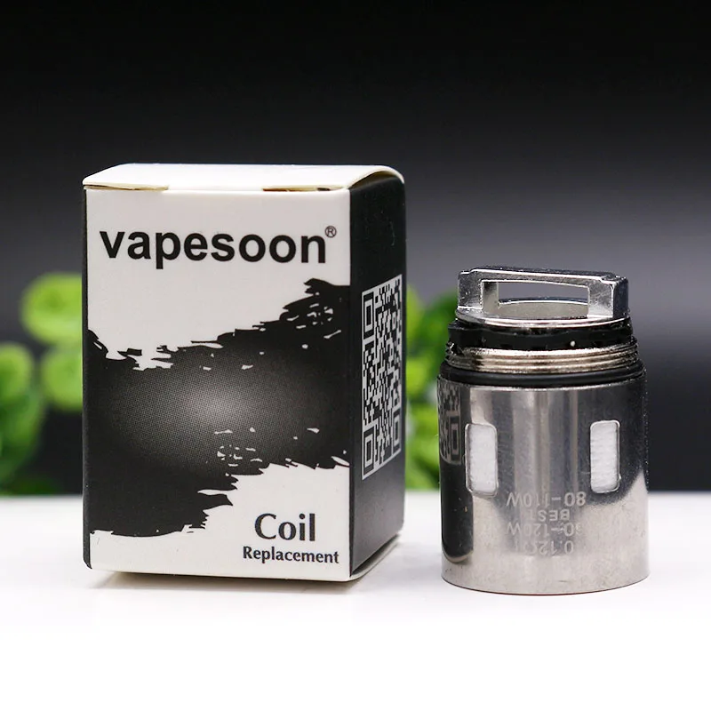 Vapesoon V12 Prince-M4/Q4/X6/T10 кольцевая головка атомайзера Core для SMOK TFV12 Prince Tank Fit Mag 225w TC Kit и т. Д